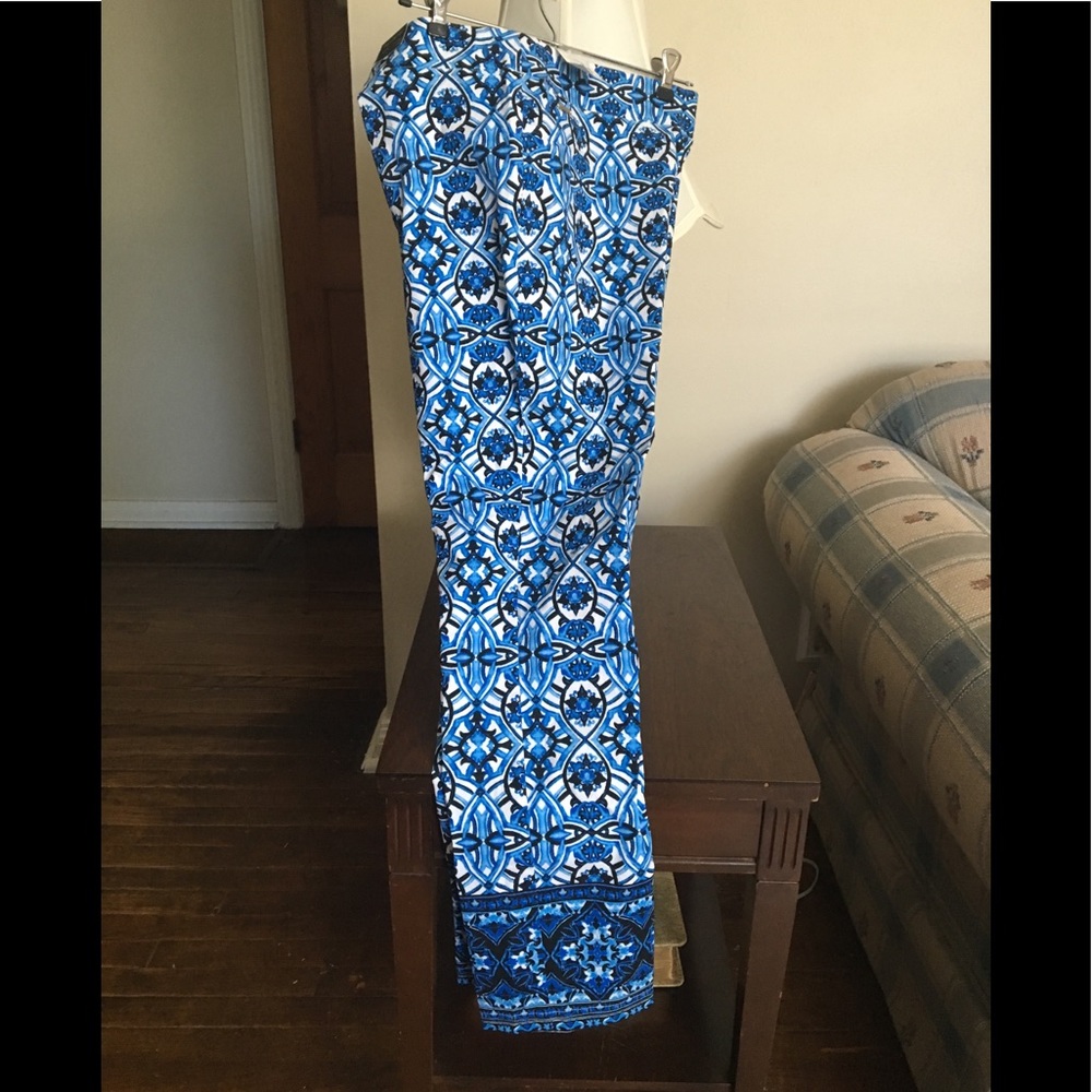 NWT - The Limited Mykonos Border Ankle Pants